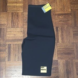 Zaggora Hot Neoprene sauna Capri pants NWT